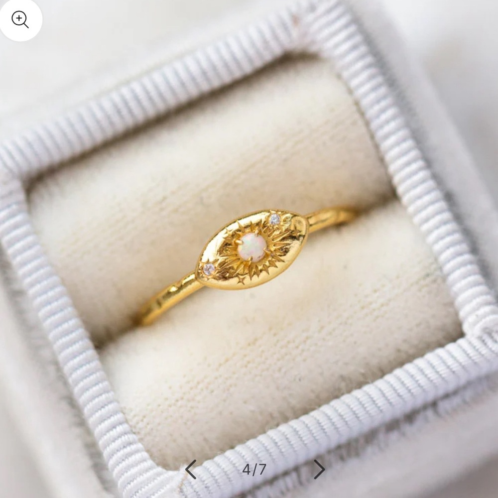 NEW Opal Amulet Ring - Local Eclectic